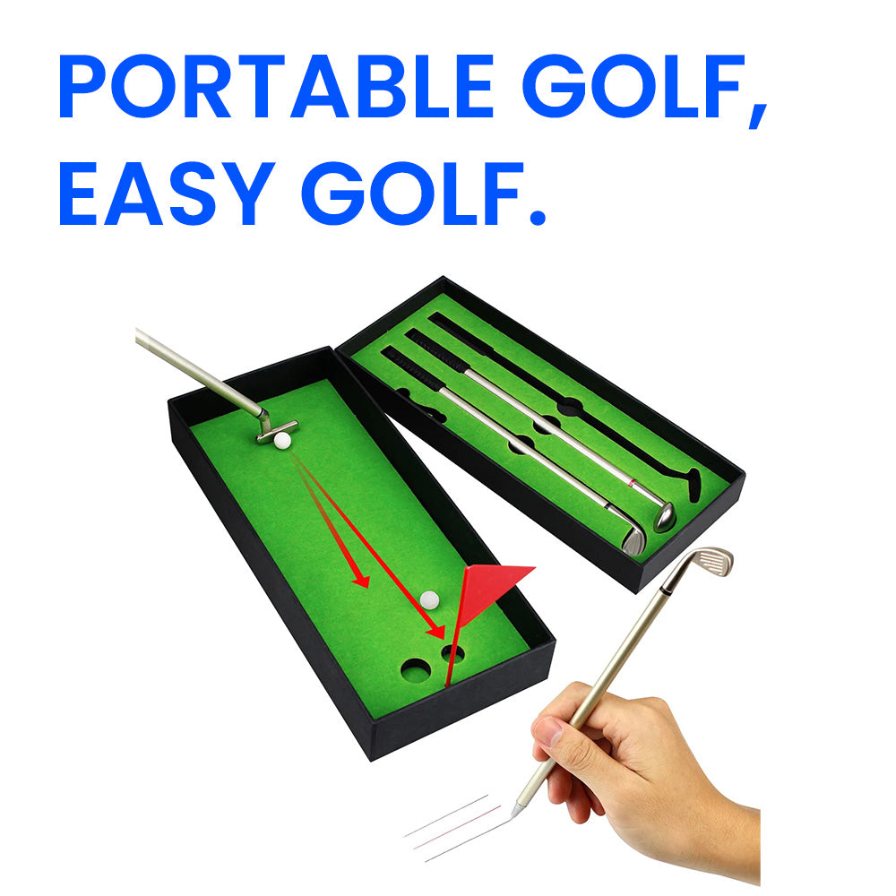 Golf Pen Set - Mini Golf Set
