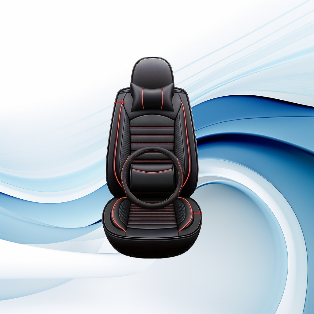 5 Seats of Luxurious Leather Car Seat Covers