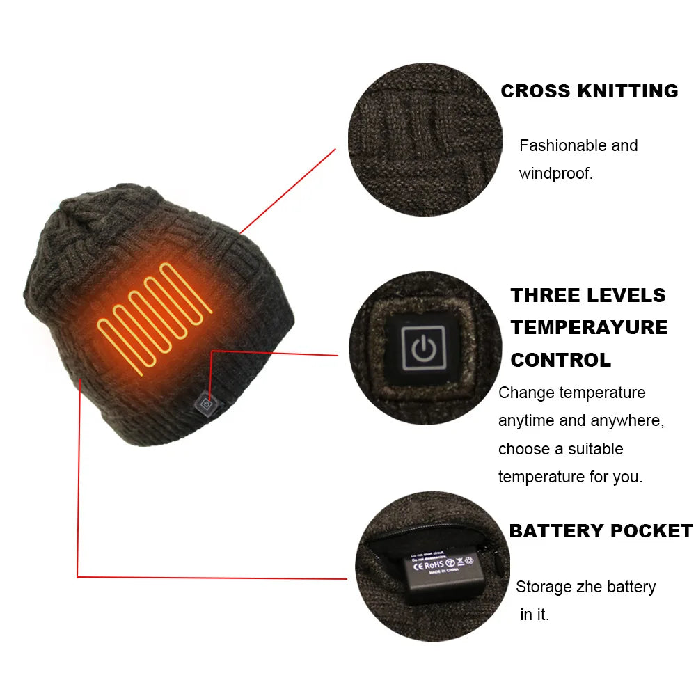 Heated Hat: Stay Warm and Cozy While You Watch the Snow Fall