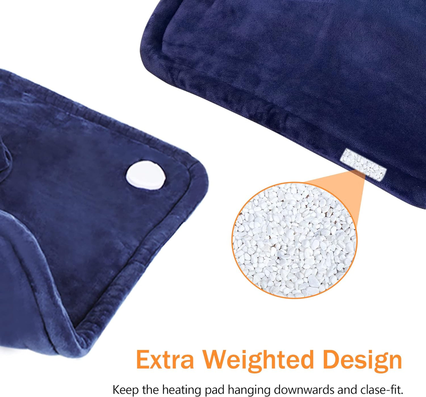 Weighted Portable Heating Pad for Neck and Shoulder