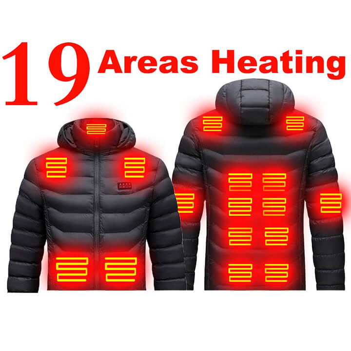 Men's Heated Winter Jacket For The Harsh Cold